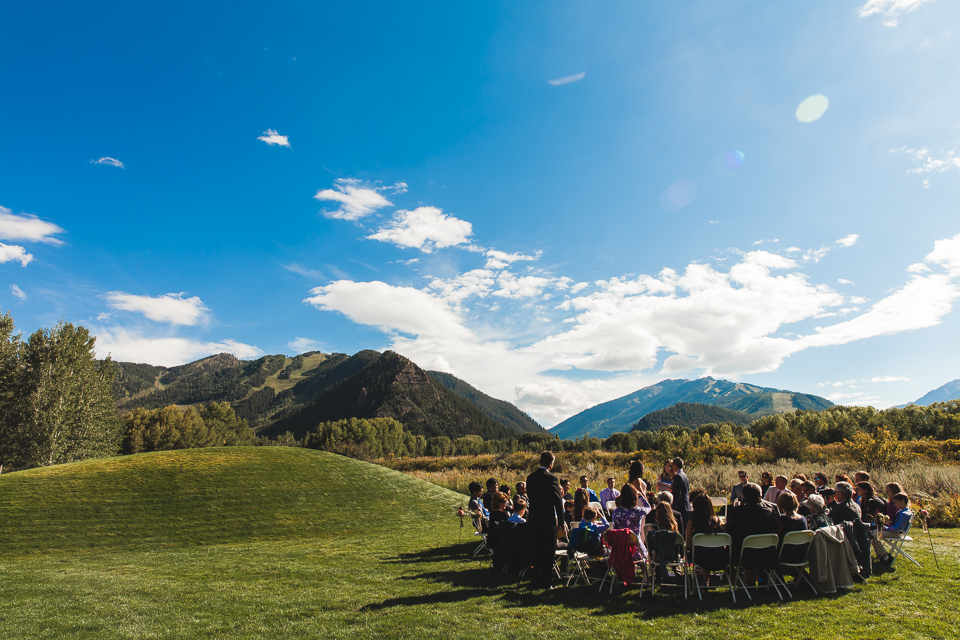 aspen colorado wedding ceremony