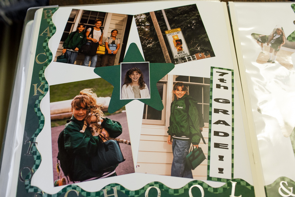 Bad perm? Check. Bangs? Check. Embroidered windbreaker? Check.